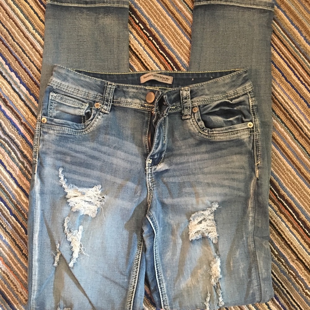 Cute light blue jeans
